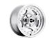 American Racing AR23 Machined Wheel; 15x8 (84-01 Jeep Cherokee XJ)