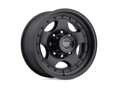 American Racing AR23 Satin Black Wheel; 15x7; -6mm Offset (84-01 Jeep Cherokee XJ)