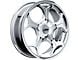 American Racing AR905 PVD Chrome Wheel; 18x8; 35mm Offset (84-01 Jeep Cherokee XJ)