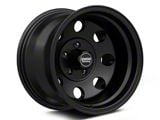 American Racing Baja Satin Black Wheel; 15x8; 20mm Offset (84-01 Jeep Cherokee XJ)