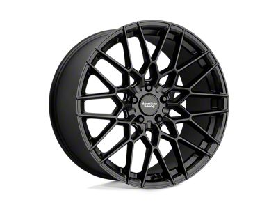 American Racing Barrage Satin Black Wheel; 20x9; 35mm Offset (84-01 Jeep Cherokee XJ)