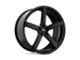 American Racing Blockhead Satin Black Wheel; 20x10.5; 45mm Offset (84-01 Jeep Cherokee XJ)