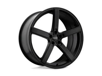 American Racing Blockhead Satin Black Wheel; 19x9; 35mm Offset (84-01 Jeep Cherokee XJ)