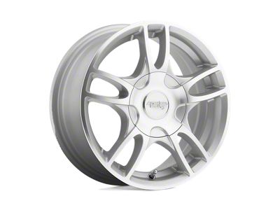 American Racing Estrella 2 Silver Machined Wheel; 16x7; 40mm Offset (84-01 Jeep Cherokee XJ)