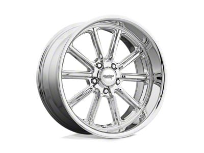 American Racing Rodder Chrome Wheel; 17x8; 0mm Offset (84-01 Jeep Cherokee XJ)