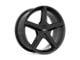 American Racing Trigger Gloss Black Wheel; 15x7; 35mm Offset (84-01 Jeep Cherokee XJ)