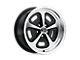 American Racing VN501 Gloss Black Machined Wheel; 15x8; 0mm Offset (84-01 Jeep Cherokee XJ)