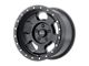 American Racing Ansen Offroad Satin Black Wheel; 17x8.5 (20-24 Jeep Gladiator JT)