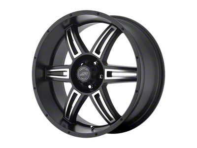 American Racing AR890 Satin Black Machined Wheel; 17x8; 30mm Offset (20-24 Jeep Gladiator JT)