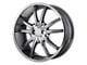 American Racing AR897 PVD Chrome Wheel; 18x8; 38mm Offset (20-24 Jeep Gladiator JT)