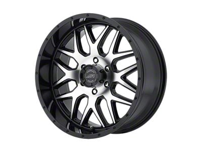 American Racing AR910 Gloss Black Machined Wheel; 18x9; 0mm Offset (20-24 Jeep Gladiator JT)