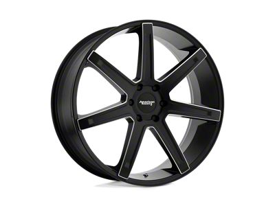 American Racing Revert Satin Black Milled Wheel; 22x9.5 (20-24 Jeep Gladiator JT)