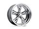 American Racing Torq Thrust II Custom Polished Wheel; 17x8; 27mm Offset (20-24 Jeep Gladiator JT)