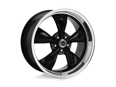 American Racing Torq Thrust M Gloss Black with Machined Lip Wheel; 18x8; 0mm Offset (20-24 Jeep Gladiator JT)