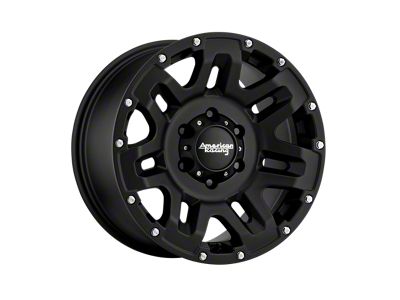 American Racing Yukon Cast Iron Black Wheel; 18x8.5; 15mm Offset (20-24 Jeep Gladiator JT)