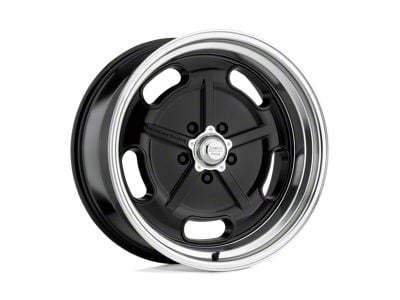 American Racing Salt Flat Gloss Black with Diamond Cut Lip Wheel; 20x9.5; 0mm Offset (05-10 Jeep Grand Cherokee WK)