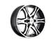 American Racing Mainline Gloss Black Machined Wheel; 20x8.5; 35mm Offset (99-04 Jeep Grand Cherokee WJ)