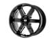 American Racing Patrol Gloss Black Milled Wheel; 20x9; 12mm Offset (05-10 Jeep Grand Cherokee WK)