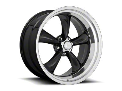 American Racing Torq Thrust II Gloss Black with Machined Lip Wheel; 22x11; 18mm Offset (11-21 Jeep Grand Cherokee WK2)