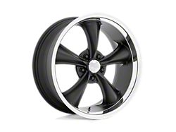 American Racing Boss TT Textured Black with Diamond Cut Lip Wheel; 20x10; 2mm Offset (93-98 Jeep Grand Cherokee ZJ)