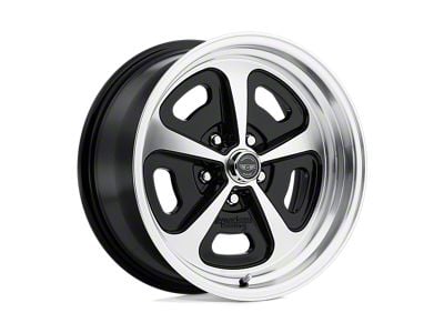 American Racing VN501 Gloss Black Machined Wheel; 15x7; 0mm Offset (93-98 Jeep Grand Cherokee ZJ)