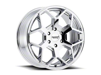 American Racing AR916 Chrome 6-Lug Wheel; 20x8.5; 35mm Offset (2024 Tacoma)