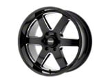 American Racing Patrol Gloss Black Milled 6-Lug Wheel; 18x9; 12mm Offset (22-24 Tundra)