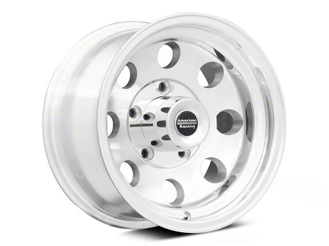 American Racing AR172 Baja Polished Wheel; 15x10 (76-86 Jeep CJ5 & CJ7)