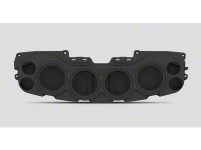 American SoundBar Empty Speaker Enclosure; Black (20-23 Jeep Gladiator JT)