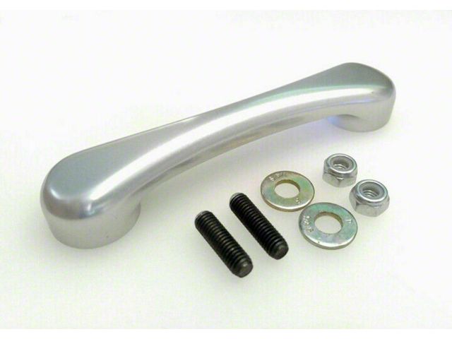 American Trail Products Billet Footman Loop; Silver (97-18 Jeep Wrangler TJ & JK)