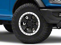 American Trucks Wheels Gen2 Raptor Beadlock Style Matte Black 6-Lug Wheel; 17x8.5; 34mm Offset (22-24 Bronco Raptor)