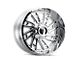 American Truxx Blade Chrome 6-Lug Wheel; 20x10; -24mm Offset (03-09 4Runner)