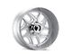 American Truxx Sweep Brushed Milled 6-Lug Wheel; 24x14; -76mm Offset (03-09 4Runner)