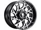 American Truxx Destiny Gloss Black Machined 6-Lug Wheel; 20x10; -24mm Offset (04-15 Titan)