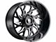 American Truxx Destiny Gloss Black Milled 6-Lug Wheel; 20x10; -24mm Offset (04-15 Titan)