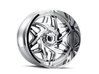 American Truxx Euphoria Chrome 6-Lug Wheel; 22x12; -44mm Offset (10-24 4Runner)