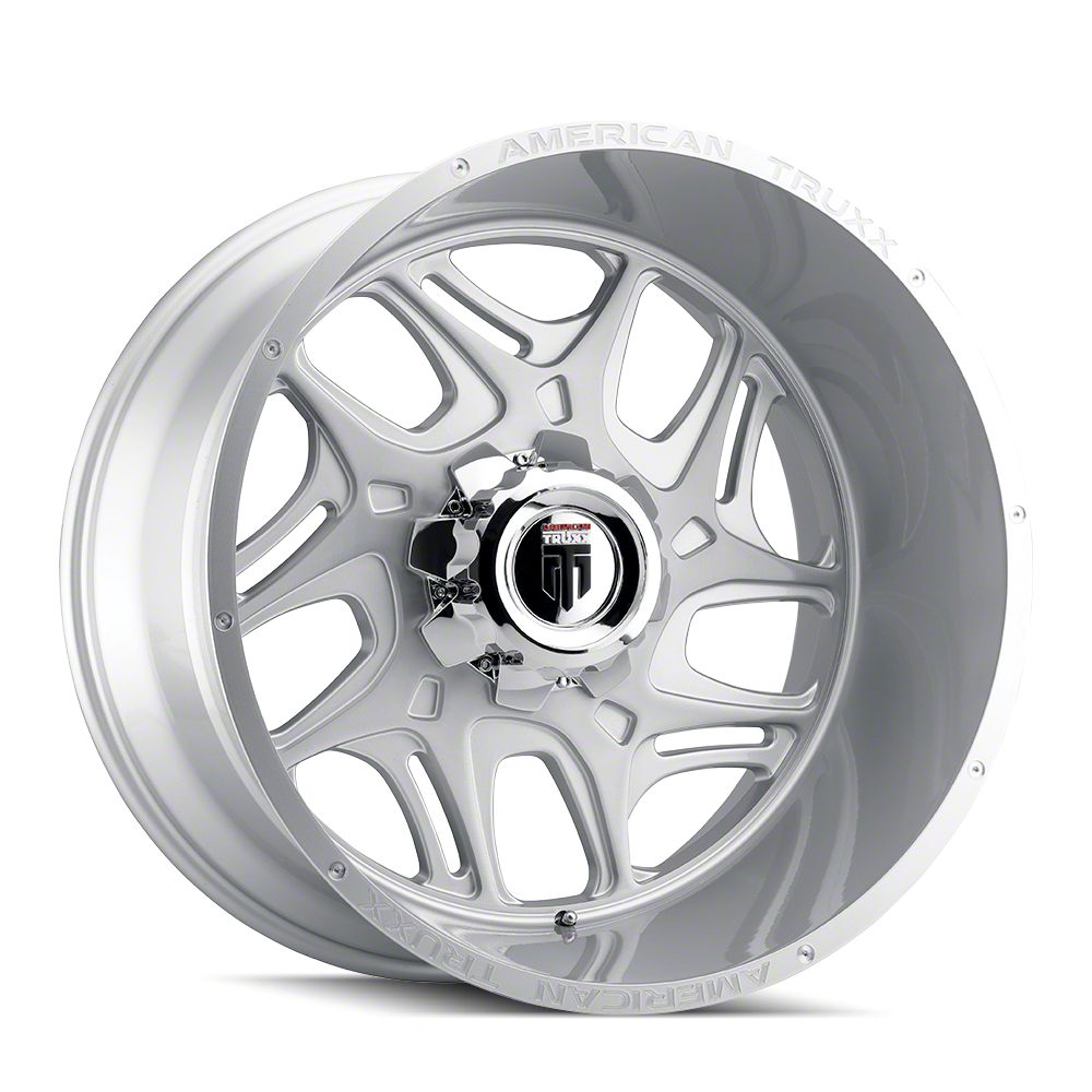 American Truxx Toyota 4-Runner Sweep Brushed Milled 6-Lug Wheel; 24x14 ...