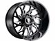 American Truxx Destiny Gloss Black Milled 6-Lug Wheel; 20x9; 0mm Offset (22-24 Bronco Raptor)