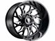 American Truxx Destiny Gloss Black Milled 6-Lug Wheel; 20x10; -24mm Offset (21-24 Bronco, Excluding Raptor)