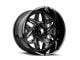 American Truxx Euphoria Gloss Black Milled 6-Lug Wheel; 20x9; 0mm Offset (22-24 Bronco Raptor)