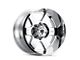 American Truxx Armor Chrome Wheel; 20x9; -12mm Offset (20-24 Jeep Gladiator JT)