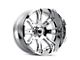 American Truxx Bomb Chrome Wheel; 22x14; -76mm Offset (20-24 Jeep Gladiator JT)