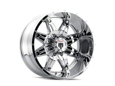 American Truxx Lonestar Chrome Wheel; 22x12; -44mm Offset (20-24 Jeep Gladiator JT)