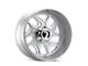 American Truxx Sweep Brushed Milled Wheel; 24x14; -76mm Offset (20-24 Jeep Gladiator JT)