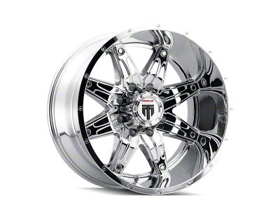 American Truxx Lonestar Chrome Wheel; 22x12; -44mm Offset (22-24 Jeep Grand Cherokee WL)