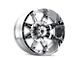 American Truxx Lonestar Chrome Wheel; 22x12; -44mm Offset (99-04 Jeep Grand Cherokee WJ)