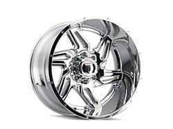 American Truxx Spurs Chrome Wheel; 24x14; -76mm Offset (99-04 Jeep Grand Cherokee WJ)