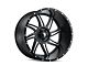 American Truxx Vortex Gloss Black Milled 6-Lug Wheel; 20x10; -24mm Offset (16-23 Tacoma)