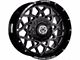 Anthem Off-Road Avenger Gloss Black Milled 6-Lug Wheel; 17x9; 0mm Offset (03-09 4Runner)