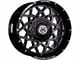 Anthem Off-Road Avenger Gloss Black Milled 6-Lug Wheel; 20x10; -18mm Offset (03-09 4Runner)